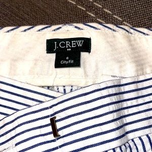 Blue and White J. Crew Dress Pants
